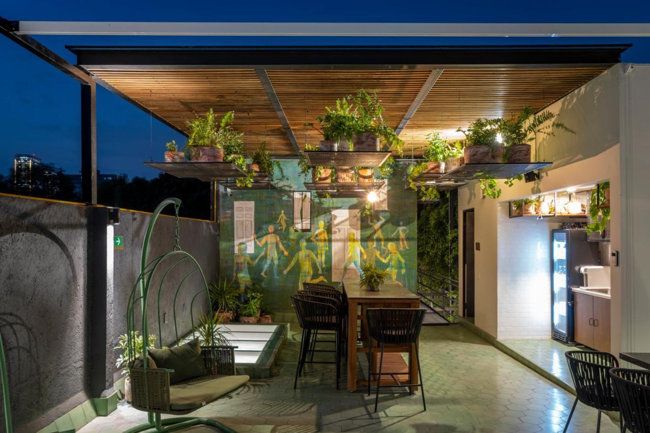Roso Guest House Мехико Экстерьер фото